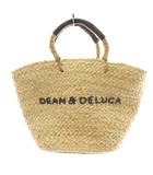 ディーンアンドデルーカ DEAN&DELUCA BEAMS COUTURE 保冷カゴバッグ 大 ハンドバッグ ロゴ ベージュ /KU