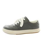 ボッテガヴェネタ BOTTEGA VENETA スニーカー ローカット レザー 39 グレー /KU