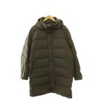 ユニクロ UNIQLO 22AW シームレスダウンコート アウター フード 3XL オリーブ /DF