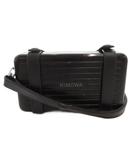 リモワ RIMOWA PERSONAL クロスボディバッグ ショルダー アルミニウム スクエア ロゴ 黒 ブラック /FF