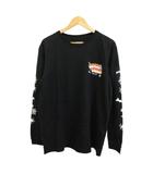 ビルウォールレザー Bill Wall Leather Disney  BEAMS 別注  長袖Tシャツ トップス  長袖 スカル ミッキー XL  黒 ブラック /SH