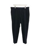 ユニクロ UNIQLO 26SS 感動パンツ スラックス ボトムス テーパード 黒 ブラック /CR