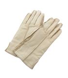 アタッチメント ATTACHMENT レザーグローブ 手袋 白 ホワイト /FF