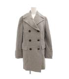 カルバンクラインシーケー Calvin Klein C.K Pコート ピーコート ミドル ハーフ ウール 42 グレー /GV