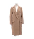 エブール ebure 18AW チェスターコート ウール ロング 38 ピンク 2810200032 /FF
