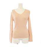 イエナ IENA リブニット セーター 長袖 Vネック ピンク 20080900219010 /TK