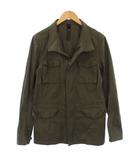 ダブルジェイケイ wjk ミリタリージャケット ジップアップ L カーキ 4106-cs04t /TK