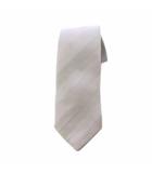 プラダ PRADA ネクタイ ストライプ シルク グレー /KH ■OH