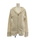 フランシュリッペ franche lippee パーカー スウェット ジップアップ M アイボリー /☆G
