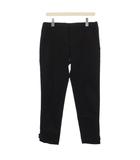 プラダ PRADA テーパードパンツ スラックス 46 黒 /KH