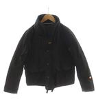 ジースター G-STAR ジャケット 上着 M 黒 ブラック 長袖 スタンドカラー ジップアップ /AN73