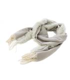 フルラ FURLA マフラー ストール ファー グレー /TK