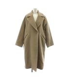 イエナ IENA チェスターコート ロング ウール 36 茶 ブラウン /RR