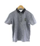 ブラックレーベルクレストブリッジ BLACK LABEL CRESTBRIDGE ポロシャツ 半袖 M 紺 ネイビー ロゴ /RR