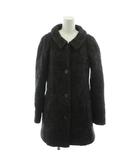 セオリー Theory ステンカラーコート ミドル 2 黒 ブラック /RR