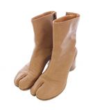 23AW ANKLE TABI ブーツ ショートブーツ レザー 37 ブラウン S58WU0246 /TK