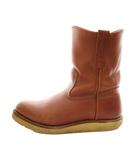 レッドウィング REDWING ペコスブーツ ショートブーツ レザー 7.5 茶 ブラウン 8866 /AN65