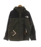 ザノースフェイス THE NORTH FACE タグ付き マウンテンライトジャケット ナイロンジャケット 上着 M カーキ ロゴ フード付き NP62450 /RR