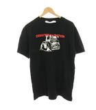 オフホワイト OFF WHITE Tシャツ カットソー プリント 半袖 M 黒 ブラック OMAA027R21JER006 /HN