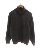 チャップス CHAPS RALPH LAUREN ニットジャケット ジップアップ ウール M グレー /AN69