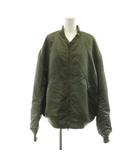 シュタンバウム STAMMBAUM L'Appartement別注 L-2B LONG Blouson ブルゾン ジップアップ ナイロン F カーキ 1803-13-BSP-LAP01-A /KU