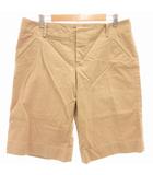 ラルフローレン RALPH LAUREN ショートチノパンツ ハーフ ショーツ ワイド ボタンフライ 7f ベージュ /GV ☆AA★
