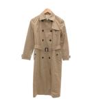 トレンチコート 2 ロング丈 ベルト ベージュ /AE ■GY06