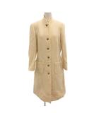 マックスマーラ ウィークエンドライン MAX MARA WEEKEND LINE スタンドカラーコート ロング 42 白 ホワイト /FF■GY06