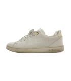 ルイヴィトン LOUIS VUITTON ローカット スニーカー シューズ レザー 38 白 ホワイト /UO ■GY06