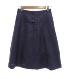 イエナ IENA フレアスカート 38 ひざ丈 紫 パープル /AE ■GY06