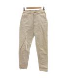 リー LEE パンツ 6 ベージュ 無地 ハイウエスト ストレートレッグ /SJ ■GY06
