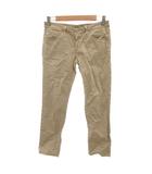 セオリー Theory 美品 パンツ 26 ベージュ 無地 長ズボン スリムフィット /SJ ■GY06