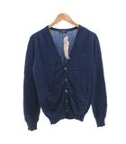 ミラショーン mila schon カーディガン ニット カシミヤ 52 青 ブルー /FF ■GY06