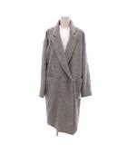 アーバンリサーチ URBAN RESEARCH 美品 チェスターロングコート ダブルブレスト ピークドラペル F グレー /YJ ■GY06