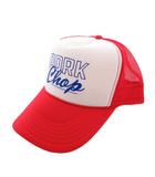 オットー OTTO PORK CHOP 帽子 キャップ ロゴプリント F 赤 レッド /FF ■GY12