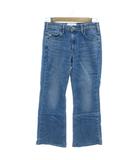 サムシング something フレアデニムパンツ ジーンズ ストレッチ ウォッシュ 28 インディゴブルー /YJ ■GY12