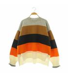 ナゴンスタンス nagonstans 24AW box knit pullover プルオーバー セーター ウール M マルチカラー /DO ■OS