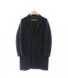 グリーンレーベルリラクシング ユナイテッドアローズ green label relaxing ショートビーバーチェスターコート M 黒 ブラック 3225-139-2892 /SS ■OS