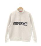 24AW Half Zip Ash Grey スウェットトップス トレーナー 裏起毛 M ライトグレー /MI ■OS ■AD