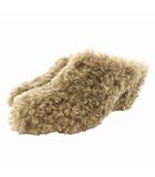 ハイク HYKE ×ビューティフル シューズ BEAUTIFUL SHOES FAUX SHEARLING WEDGE PUMPS パンプス ヒール ウエッジソール 24.5cm カーキ /GV ■SH