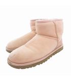 アグ UGG ムートンブーツ ショート シューズ US5 22.0cm ピンク /HO ☆AA★