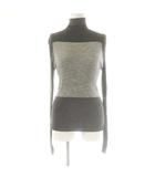 ナゴンスタンス nagonstans 23AW high neck long sleeves ニット カットソー ウール M グレー /MI ■OS