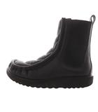  エーティーコレクティブ AT.KOLLEKTIVE サイドゴアブーツ ショート レザー 38 24.5cm 黒 ブラック /SR28