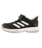 アディダス adidas アディゼロ クラブ k adizero club k スニーカー テニスシューズ ジュニア 210 黒 ブラック EF0601 /GV