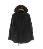 タトラス TATRAS CRIDOLA ナイロンモッズコート ジップアップ フード 02 ブラック LTBM23S4533-L /MY ■OS