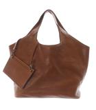 ゲンテン genten トスカ トートバッグ ハンドバッグ レザー 茶色 ブラウン /SR17