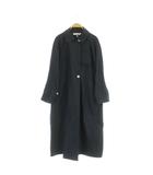 ドレステリア DRESSTERIOR シャンブレー ライトトレンチコート ステンカラーコート ロング 36 ネイビー /MY ■OS