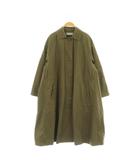 マッキントッシュフィロソフィー MACKINTOSH PHILOSOPHY ステンカラーコート オーバーサイズ 中綿ライナー付 M カーキ /MY ■OS