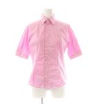 ラルフローレン RALPH LAUREN スポーツ SPORT ロゴ刺繍 半袖シャツ 0 ピンク /DF ■OS