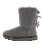 アグ オーストラリア UGG australia Bailey Bow II ムートンブーツ ショート 24cm グレー /SR20